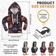 thumbnail image 2 of Threns 7 inch Desk Goose Outfits, Desktop Goose Clothes with Hoodie Set for Magnetic Goose Statue, 2 of 11