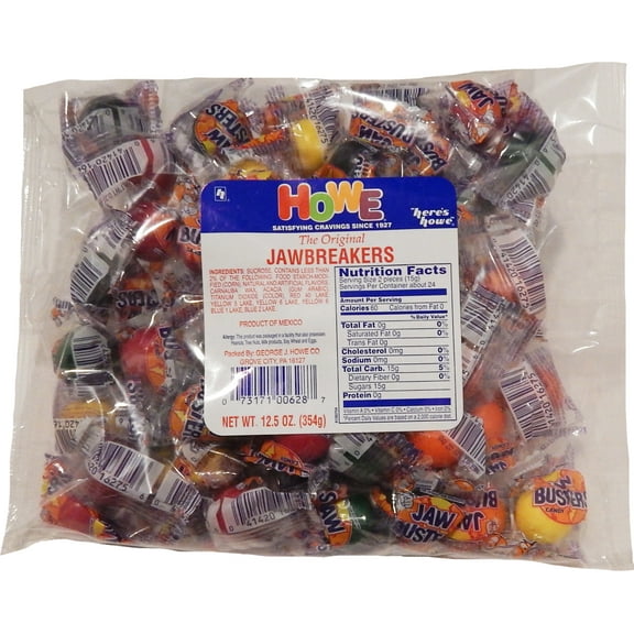 Howe Jawbreaker Hard Candy, 12.5 oz, Bag