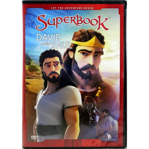 Superbook Season 3 David And Saul NEW DVD Chris Joy Gizmo Jealousy Forgiveness