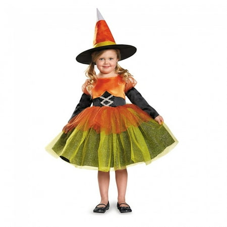 Toddler Candy Corn Witch Costume Disguise 90941