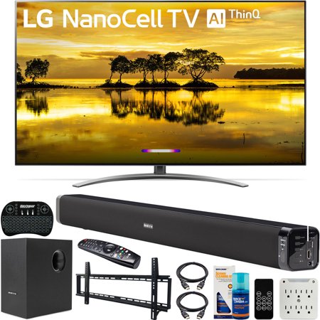 LG 65SM9000PUA 65 inch 4K HDR Smart LED NanoCell TV with AI ThinQ