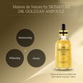 thumbnail image 2 of Serum 24K, 2 Piezas de 100ml Goldzan Maison de Nature. Serum Facial Antiarrugas Hidratante con Esencia 24K. Aclara, Revitaliza, Restablece y Tonifica la Piel Maison de Nature Maison de Nature, 2 of 7