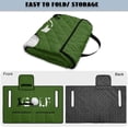 thumbnail image 6 of Xixirimido Golf Cart Seat Cover Quilted Golf Cart Seat Towel Blanket with 4 Pockets & Non Slip Backing Universal Fit for 2 Person Seats Carts, Golf Green, 6 of 8