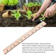thumbnail image 4 of Seeding Planting Spacing Ruler, Wooden Planting Distance Ruler Portable Gardening Tools Simple   for Flowers, 4 of 8
