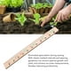 thumbnail image 4 of Regla de Espaciado de Siembra de Siembra, Operación simple Dibber Herramientas de Jardinería Regla de Espaciado de Siembra Ligera Con Agujeros para Flores, 4 of 7