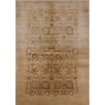 thumbnail image 1 of Ahgly Company Machine Washable Indoor Rectangle Industrial Modern Peru Brown Area Rugs, 5' x 8', 1 of 7