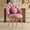 Purple, variant on Ktaxon Vanity Makeup Chair with Teddy Velvet, Shell Design Accent Desk Chair with Lumbar Pillow and Gold Legs, Office Seating for Women Purple