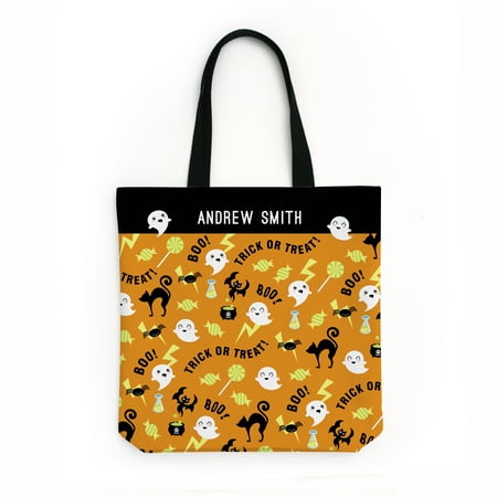 Personalized Halloween Tote Bag - Spooky Cute, Mulitple Sizes