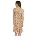 thumbnail image 4 of Bimba Printed Rayon Nightwear for Womens Spaghetti Strap Night Dress Sexy Nightgown, 4 of 7