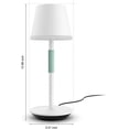 thumbnail image 2 of Lámpara de mesa portátil inteligente Philips Hue Go White con color, 2 of 9