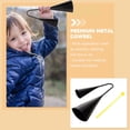 thumbnail image 2 of BEADCEST cowbell percussion for educators black iron musical instrument 1Set, 2 of 7