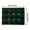 Green, variant on WNFJR Flocked Christmas Ball Ornaments, Dark Velvet Decorative Balls, 8cm Christmas Tree Decorations, Multipurpose Festive Spheres