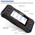 thumbnail image 6 of Foxwell NT624 Elite OBD2 Scanner All System for Automotive Diagnostic Scan Tool 8 Reset Coding SAS Calibration, 6 of 11
