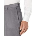 thumbnail image 3 of Haggar Men's Corduroy Classic Fit Flat Front Expandable Waistband Pant, 3 of 6