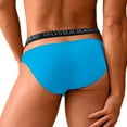 thumbnail image 3 of Vedolay Men Briefs Men's Summer Soft Thin TransparentBoxers Breathable Men Briefs Shorts ,Blue XL, 3 of 4