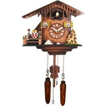 Alexander Taron 8.75" Engstler Battery-Operated Full Size Cuckoo Wall Clock