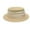 Beige, variant on Women Top Hat Flat Sun Shading Hat High-end Satin Decorative Hat for Outdoor Travel