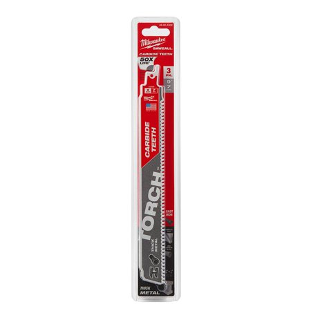 UPC: 0045242520848 | Milwaukee 48-00-5302 THE TORCH with Carbide Teeth 7T 9 L 3 Pack