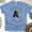 CarolinaBlue, variant on Peace – Be of Good Cheer T-Shirt – John 16:33 Jesus and Dove, Black, Size M