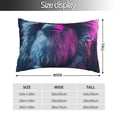 thumbnail image 2 of Sikiie Hip-Hop Glasses Gorilla Pillow Covers, Throw Pillow Case Cushion Covers,Cushion for Bedroom,Couch,Home-14"x20", 2 of 6
