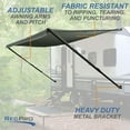 thumbnail image 3 of RecPro RV 21 Foot Awning Frame with Durable Fabric Camper Cover, Charcoal, 3 of 7
