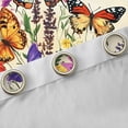 thumbnail image 5 of Homewish Magic Butterfly Animal Black Out Curtains for Girls, Rustic Flower Floral Curtains Pack of 2 (42x63 Each), Vintage Fashion Bedroom Curtains, Curtains and Drapes Bedroom Decor, 5 of 7