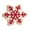 F, variant on 16.5Inch Christmas Gingerbread Snowflake Pillows, Christmas Decoration Winter Throw Pillows Soft 3D Shaped Ginger Bread Snow Flake Throw Cushion for Sofa Bedroom Christmas Decorations