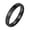 Black 4mm, variant on Men's and Women's Stainless Steel 4MM Simplicity Polished Double Beveled Smooth Inner Arc Ring Silver Size 10
