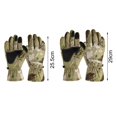 thumbnail image 6 of Eoperou 1 Pair Winter Men Sport Gloves Camouflage Plush Lining Anti Slip Palm Full Fingers Gloves for Cycling Camping Hunting Fishing, 6 of 8