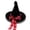 Red, variant on Hkoxplj Lace Tulle Witch Hat for Women Vintage Gothic Halloween Costume Hat Wide Brim Pearl Beaded Bow Hat with Star Charm Pendant Pointed Top Velvet Hat for Party Cosplay Photoshoot