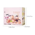 thumbnail image 3 of Kitchen Playset, oddler Pretend Cooking Play Pots, Play Food Sets for Kids Kitchen Toy Set, Toys Pots and Pans Cooking Set, Toys for 2 3 4 + Year Old Girls, 3 of 8