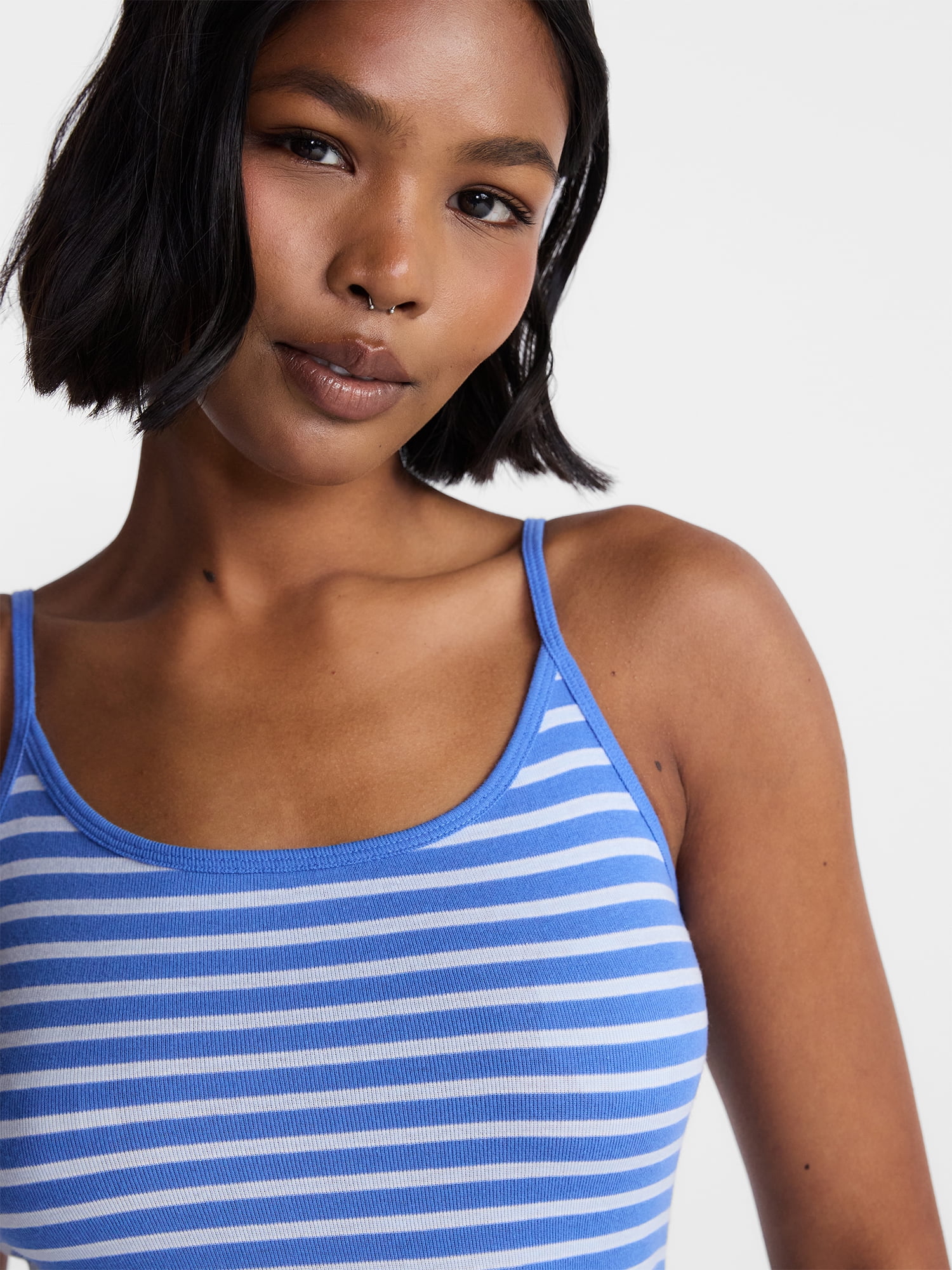 No Boundaries Scoop Neck Cami Top, Women's XXS-XXL