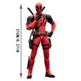 thumbnail image 2 of KEVCHE 20cm Deadpool Figura de Accion Juguete, Figura de Deadpool Hot Toys Decoración de Sobremesa, Deadpool Figura para Cumpleaños de Niños y Aficionados, Edad 4+, 2 of 7