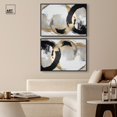 thumbnail image 3 of Art Remedy Contemporary Art Canvas, 30" x 20", Black Frame, Another Dimension Set, 3 of 5