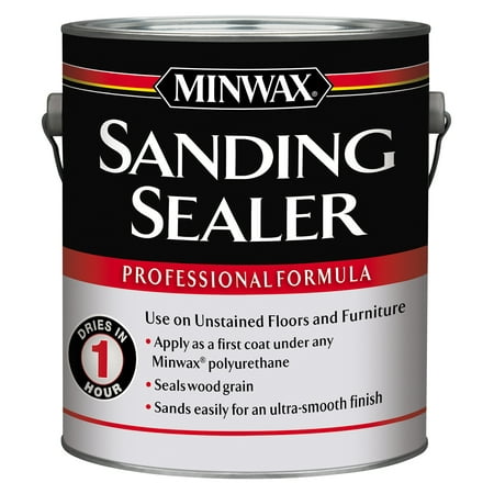 Minwax® Water Based Sanding Sealer Clear, 1-Gal (Best Water Based Paint Primer)