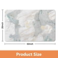 thumbnail image 4 of Non-Slip 20x32 inch Bath Rug Runner – Soft & Luxurious Microfiber Bathroom Mat in Modern Marble Design, Long, Perfect for Tub & Shower, Machine-Washable, 4 of 5