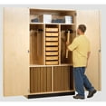 thumbnail image 1 of Diversified Woodcrafts Drafting Supply 8 Compartment Classroom Cabinet with Doors, 1 of 2