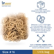 Upgrade Rubber Bands Size 16, 1/4 lb Bag, USA