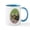 White/Blue Inside, variant on CafePress - I AM An Easter Bunny! Mug - 11 oz Ceramic Mug - Novelty Coffee Tea Cup