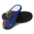 thumbnail image 4 of Mens Cozy Slippers Looney Tunes Marvin The Martian Warm Soft Plush Slipper Slip-on House Shoes for Home Indoor Outdoor, 4 of 7