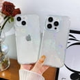 thumbnail image 6 of Compatible with 15 Pro Max Case for Women, Laser Glitter Bling Heart Pattern Soft & Flexible TPU and Hard PC Shockproof Cover for 15 Pro Max Clear Case (Rainbow Heart/Clear), 6 of 6