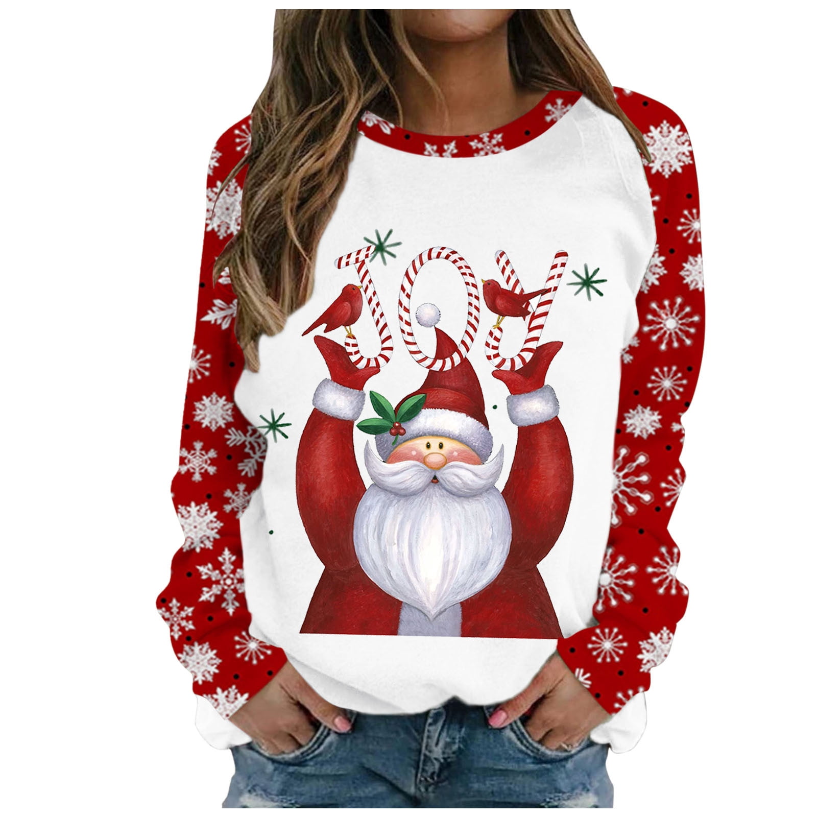 Christmas Top Cute Printed T-shirt 
