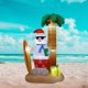 thumbnail image 3 of 8 Foot Christmas Inflatable Snowman with Accessories Yard Decoration Clearance Giant Built LED Lights for Xmas Outdoor Garden Holiday Indoor perfecl inflable al aire libre, 3 of 8