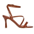 thumbnail image 3 of XY London Womens Sherry Patent Strappy Sandals, 3 of 4