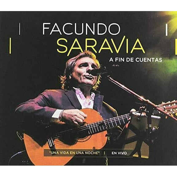Facundo Saravia - A Fin De Cuentas: En Vivo - Music & Performance - CD