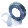 thumbnail image 4 of Cinta de gasa satinada transparente de 50 yardas para envolver joyas y regalos. Gris, 4 of 9