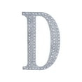 thumbnail image 6 of Efavormart 4" Letter D Silver Self-Adhesive Rhinestone Number Stickers for DIY Crafts, Handicraft Art, Graduation Cap Decorations Birthday Party, Wedding Alpha-Numeric stickers, 6 of 7