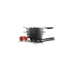 thumbnail image 3 of Select by Calphalon Space Saving Hard Anodized Nonstick 5 Piece Pasta Cookware Set, 3 of 6
