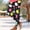 A99 Watermelon Red, variant on Xdegoge Spring Printed Leggings for Women High Waist Stretchy Tummy Control Doodle Easter Pattern Athletic Yoga Tights Workout Lounge Bottoms