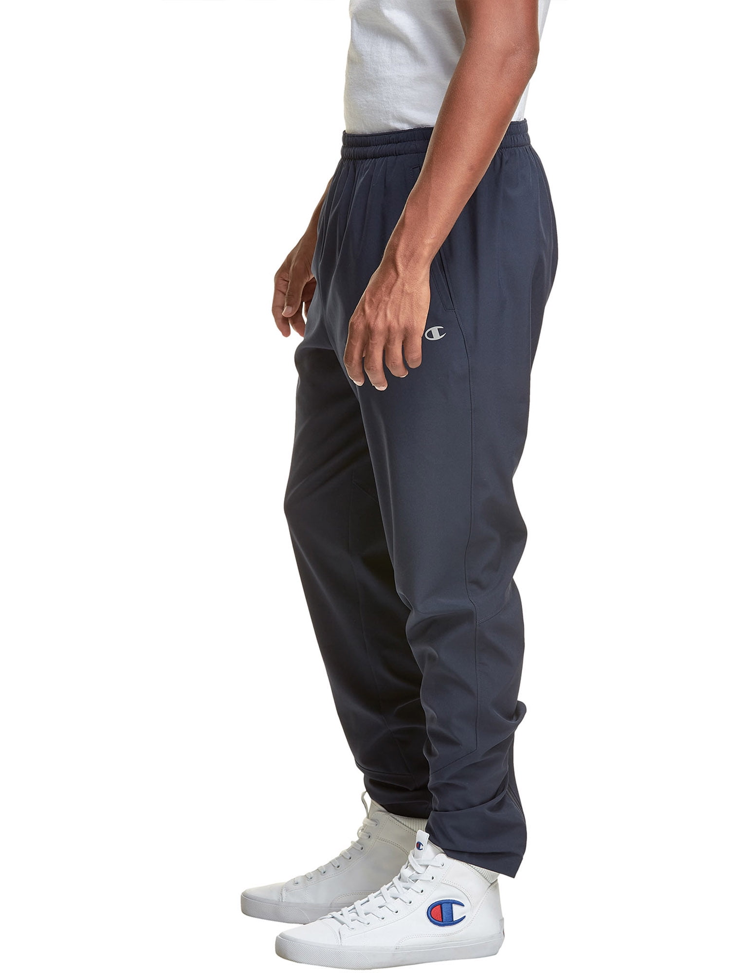 Champion Men s Lightweight Woven Running Pant up to Size 2XL Walmart